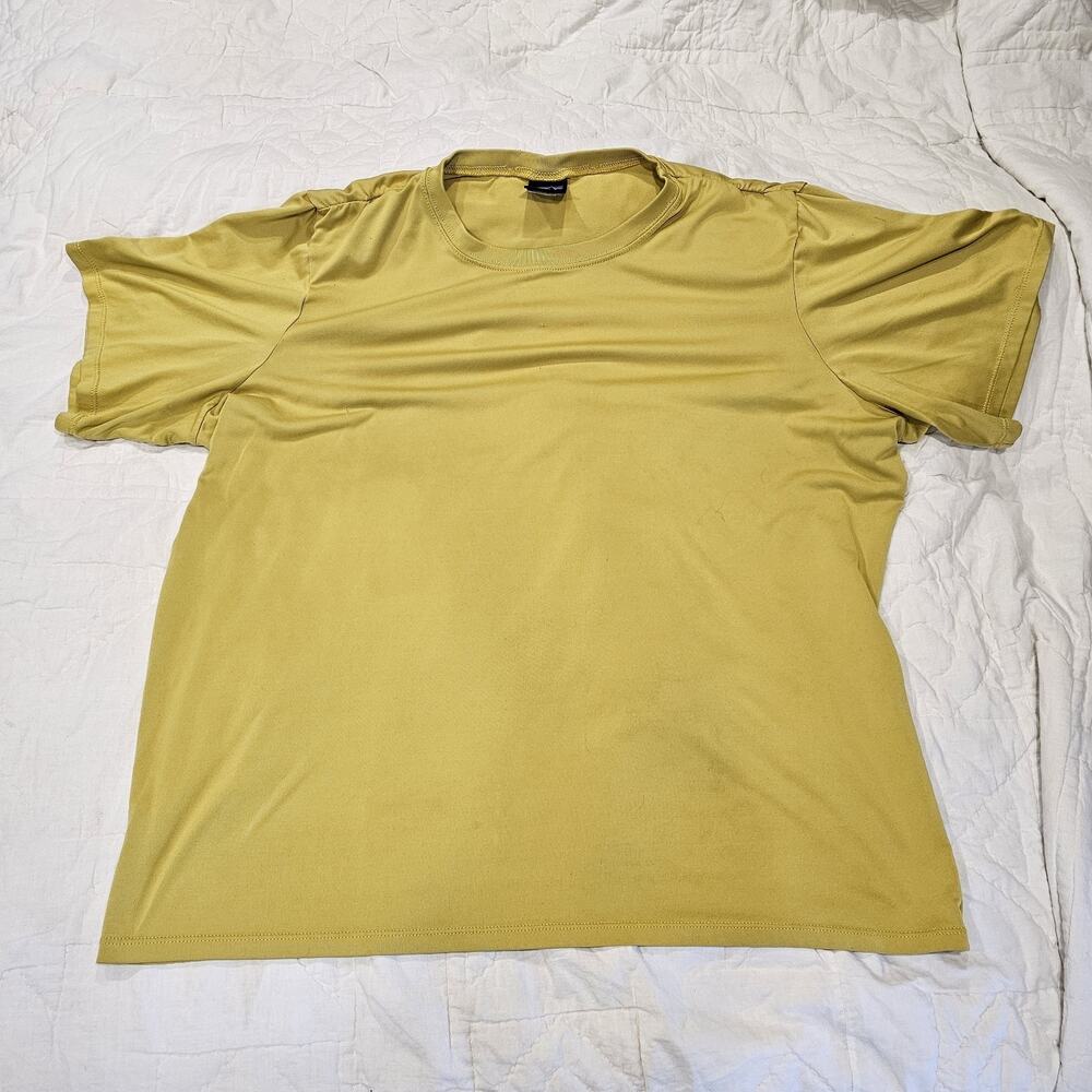 Patagonia Capilene Cool Lightweight Shirt Mens XL Yellow Gold Fast Drying READ